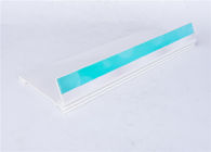 Transparent Extruded Plastic Profiles / PVC Sign Display For Supermarket